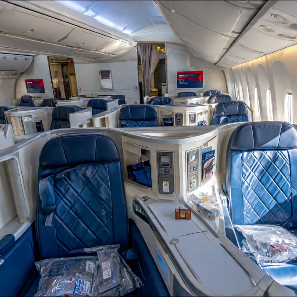 Delta Airline Business Class
