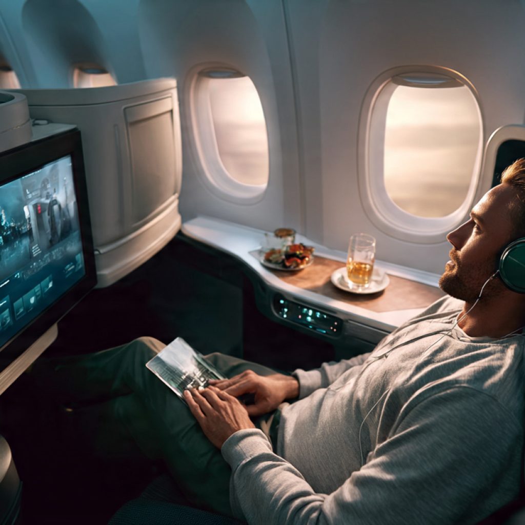 Business Class in Cathay Pacific