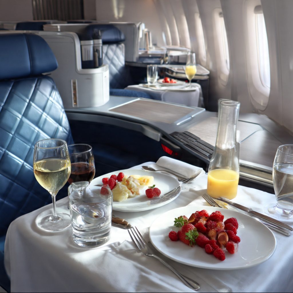 Delta Airline Business Class
