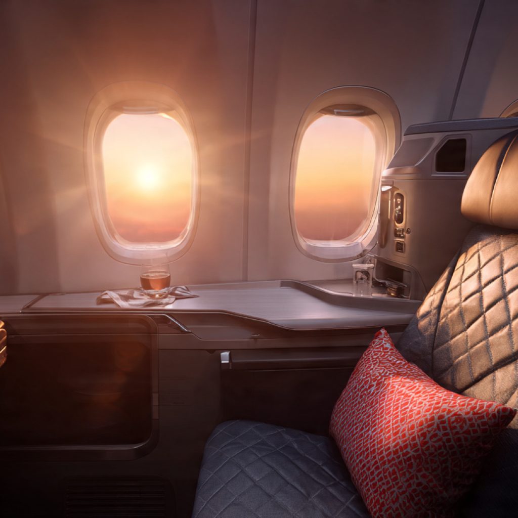 Delta Airline Business Class
