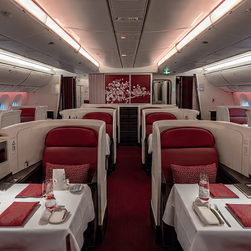 Japanese Airlines First Class