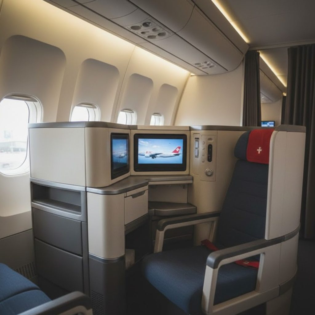 Swiss Airline Business Class
