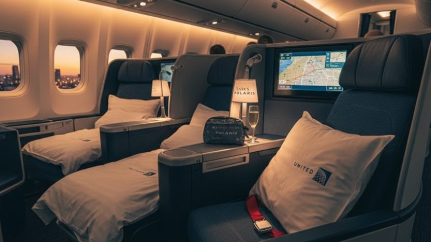 United Airlines First Class Amenities