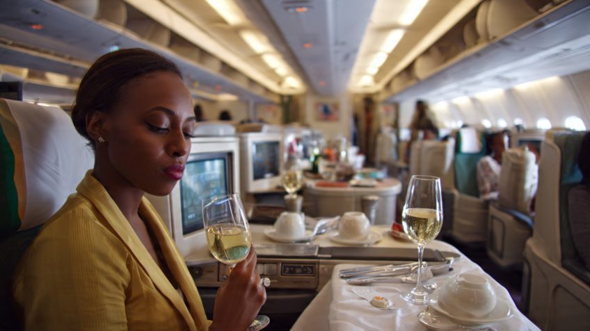 Business Class South African Airways