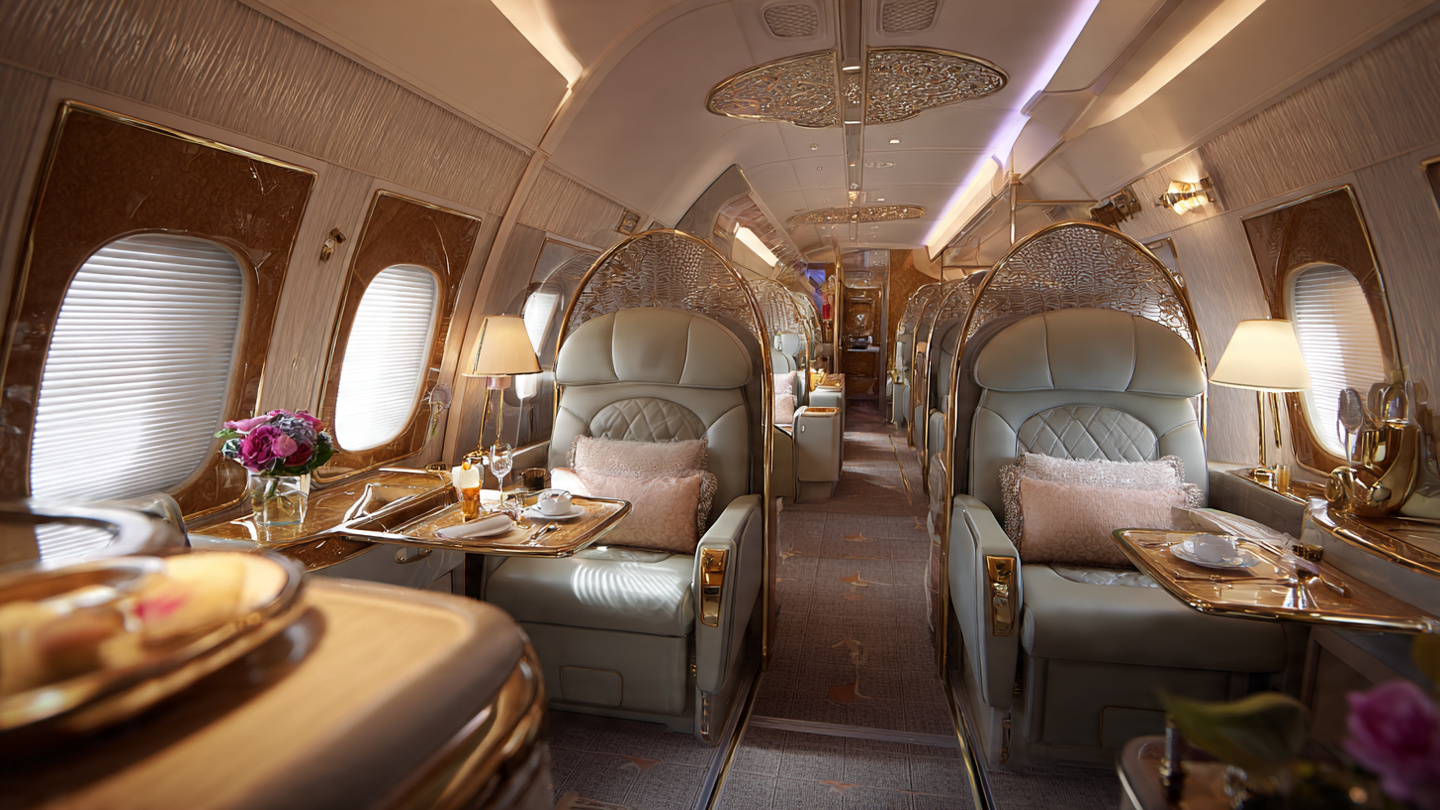 Create Real Image of Flight for First Class Travel Insights