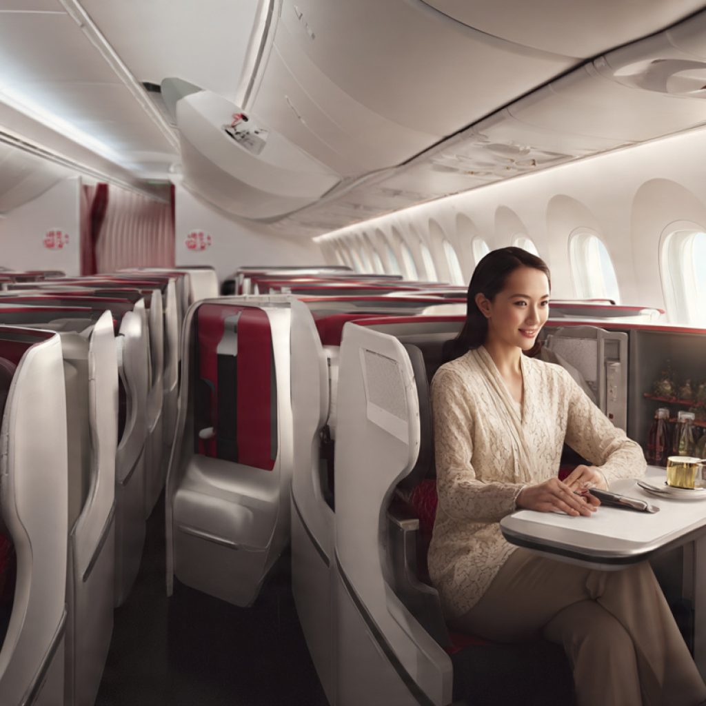 Japan Airline business class