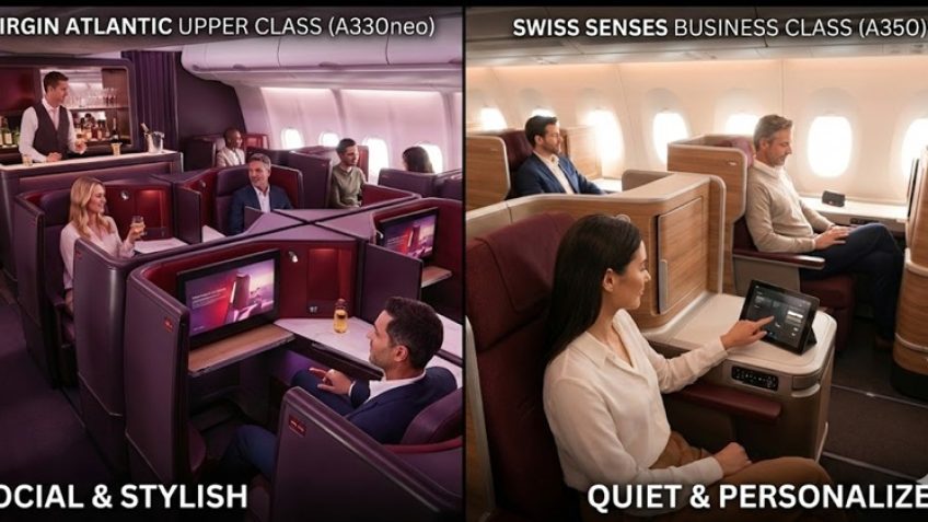 Swiss Airline Business Class