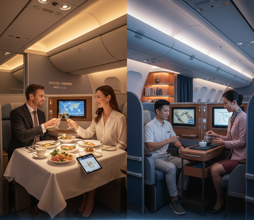 China Airlines First Class, First Class Seats On British Airways